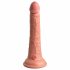 King Cock Elite 7 - Zuignap Realistische Dildo (18 cm) - Naturel