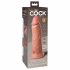 King Cock Elite 8 - Realistische Dildo met Zuignap (20 cm) - Naturel