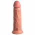 King Cock Elite 8 - Realistische Dildo met Zuignap (20 cm) - Naturel