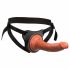 King Cock Elite Comfy - Strap-on dildó met harnas (donker)