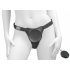 Body Dock G-spot Pro - oplaadbare, draadloze strap-on slip (zwart)