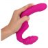 Strepless Strap-On - opzetbare vibrator (roze)