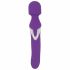 Javida Wand & Pearl - 2in1 massager vibrator (paars)