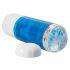 You2Toys - oplaadbare draaiende-stotende masturbator (blauw-wit)