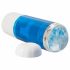 You2Toys - oplaadbare draaiende-stotende masturbator (blauw-wit)