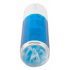 You2Toys - oplaadbare draaiende-stotende masturbator (blauw-wit)