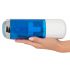 You2Toys - oplaadbare draaiende-stotende masturbator (blauw-wit)