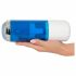 You2Toys - oplaadbare draaiende-stotende masturbator (blauw-wit)