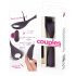 Couples Choice - oplaadbare, draadloze dubbele vibrator (paars)