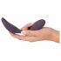 Couples Choice - oplaadbare, draadloze dubbele vibrator (paars)