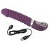 SMILE Soft - oplaadbare, verwarmde vibrator (paars)