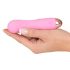 Cuties Mini- oplaadbare, waterdichte spiraal vibrator (roze)