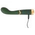 Emerald Love - oplaadbare, waterdichte G-spot vibrator (groen)