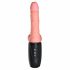 King Cock Plus 6,5 - realistische dildo met vibratie en ballen - huidkleur