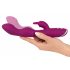 SMILE - flexibele A- en G-spot vibrator (paars)