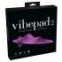 VibePad 2 - draadloze oplaadbare trilkussen (paars)