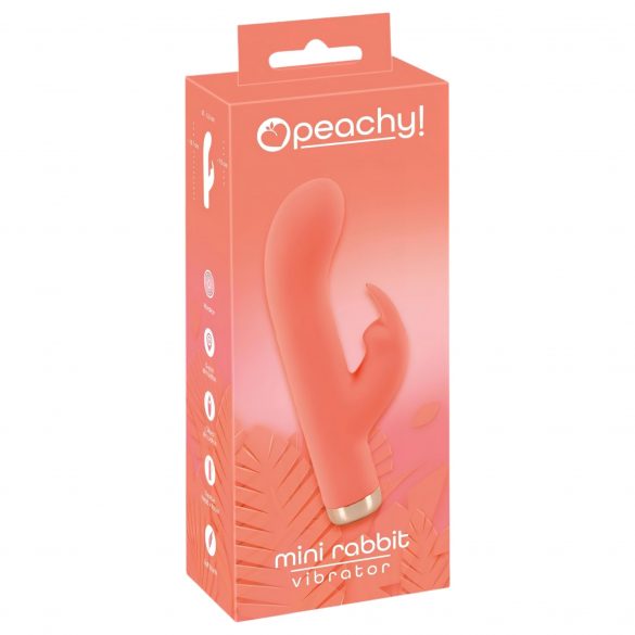 You2Toys peachy! mini konijn - oplaadbare vibrator (perzik)