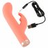 You2Toys peachy! mini konijn - oplaadbare vibrator (perzik)