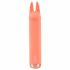 You2Toys peachy! mini bunny - oplaadbare, konijn clitoris vibrator (perzik)