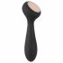 You2Toys CUPA - oplaadbare, verwarmde 2-in-1 vibrator (zwart)