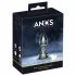 ANOS Heavy Metal - metalen anale vibrator (zilver)