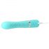 Pillow Talk Lively - oplaadbare, turquoise vibrator met clitorisstimulator