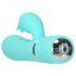 Pillow Talk Lively - oplaadbare, turquoise vibrator met clitorisstimulator