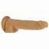 Naked Addiction Stotende Vibrator - Donker (23cm)