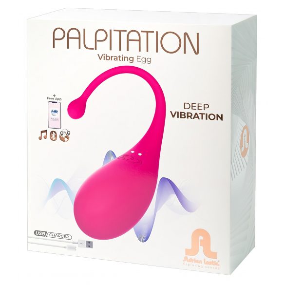 Adrien Lastic Palpitation - slimme vibratie-ei (roze)