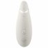 Womanizer Premium 2 - oplaadbare luchtdruk clitorisstimulator (wit)