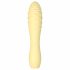 Cuties Mini 3 - oplaadbare, waterdichte vibrator (geel)