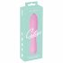 Cuties Mini 3 - Oplaadbaar, waterdicht, geribbeld vibrator (roze)