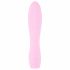 Cuties Mini 3 - Oplaadbaar, waterdicht, geribbeld vibrator (roze)