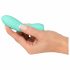 Cuties Mini 3 - oplaadbare, waterdichte, geometrische vibrator (groen)