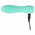 Cuties Mini 3 - oplaadbare, waterdichte, geometrische vibrator (groen)