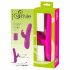 SMILE Konijn - oplaadbare, draaibare vibrator met stimulatiearm (pink)