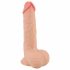 Nature Skin - dildo met huid - 19 cm (natuurlijk)