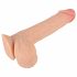 Nature Skin - dildo met huid - 19 cm (natuurlijk)