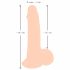 Nature Skin - dildo met huid - 19 cm (natuurlijk)