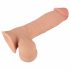 Natute Huid - dildo met huid - 20cm (natuurlijk)