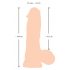 Natute Huid - dildo met huid - 20cm (natuurlijk)