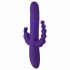 SMILE Triple - oplaadbare triple-arm rotatie-stoot vibrator (paars)