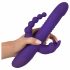 SMILE Triple - oplaadbare triple-arm rotatie-stoot vibrator (paars)