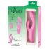 SMILE Nodding - oplaadbare, knikkende vibrator met clitorisstimulator (roze)