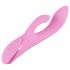 SMILE Nodding - oplaadbare, knikkende vibrator met clitorisstimulator (roze)