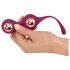 SMILE - Adjustable Kegel Ball Set (Red) 