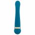 Hot 'n Cold - oplaadbare, verwarmende en koelende G-spot vibrator (turquoise)