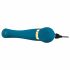 Hot 'n Cold - oplaadbare, verwarmende en koelende G-spot vibrator (turquoise)