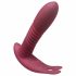 Javida RC - radiografische 3 functies clitoris vibrator (rood)