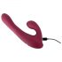 Javida - Roterende clitoris vibrator met afstandsbediening (rood)